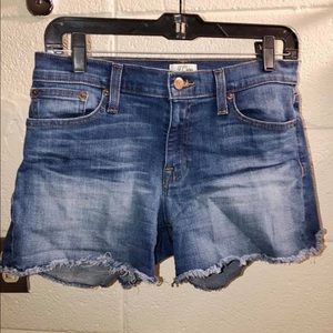 J. Crew Cutoff Shorts